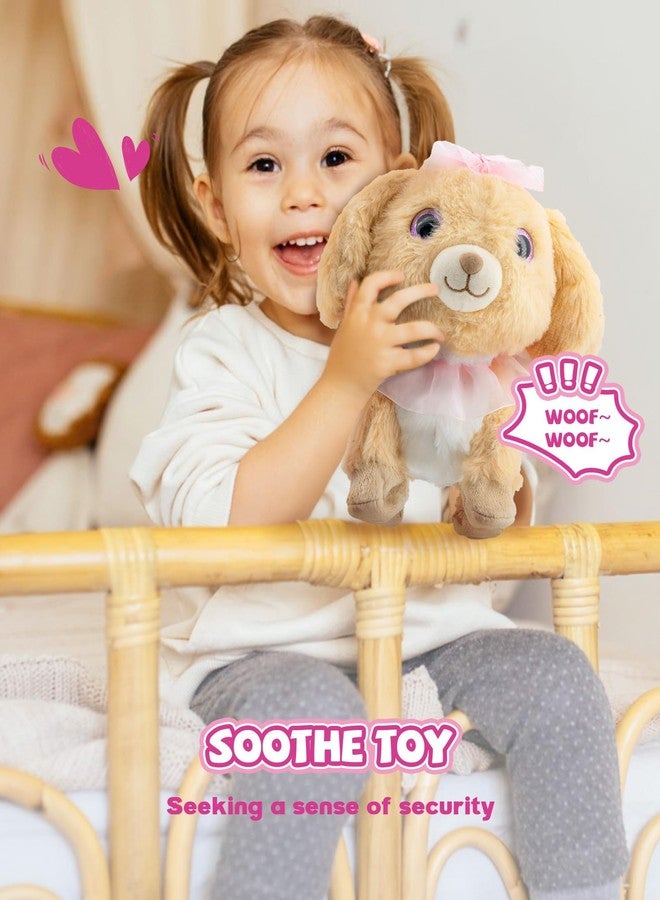 Airbition Plush Toy Dog for Girls, Interactive Dog Puppy Toys, for 2 3 4 5Year Old Toddler Kids, Walking, Barking, Tail Wagging, Remote Control Realistic Stuffed Animal, 11 Accessories - Image 5